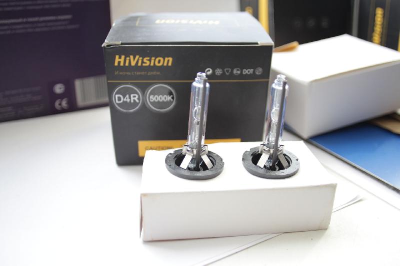 Лампа ксеноновая HiVision D4R 6000K (комплект 2шт.)