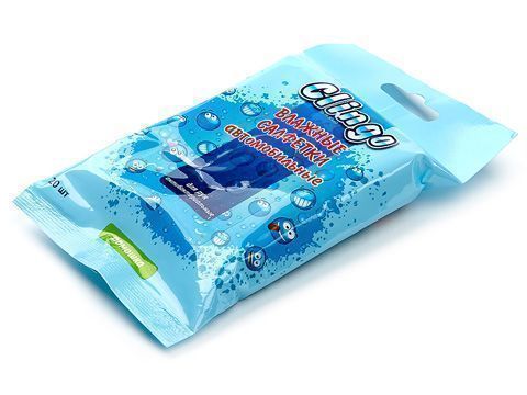 Салфетки влажные антибактериальные MILANA морской бриз 20шт.